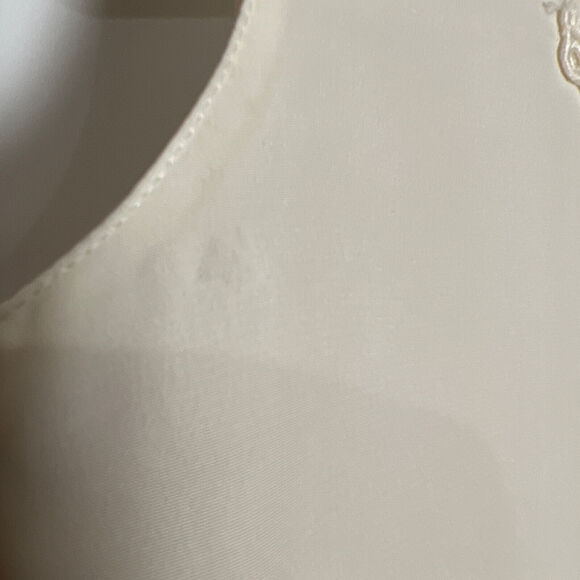 LOT OF TWO Vintage Impressions of California SIZE S Tank Top Blouse Black Ivory - Picture 10 of 11